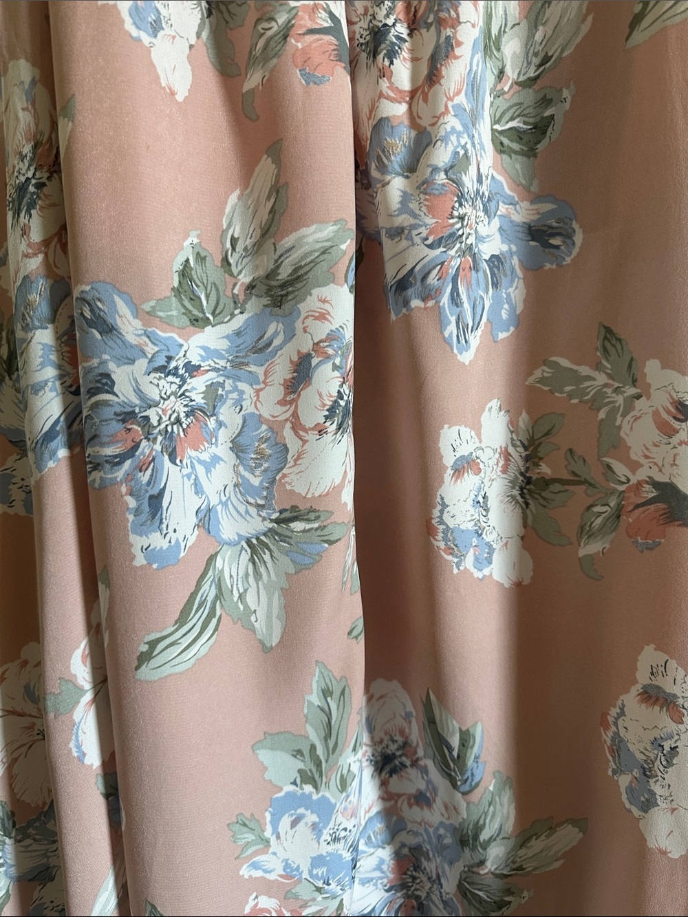 Floral High-Low Ruffle Maxi Dress - Picture 16 of 16